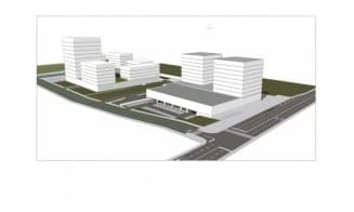  Blocuri, birouri, spații comerciale și grădiniță propuse pe Bulevardul Muncii, zona fostei platforme CUG.