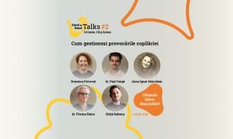 Conferința Hand in Hand Talks aduce părinților soluții inovatoare prin experți în psihologie, sport și prim ajutor, pentru o creștere armonioasă a copiilor.