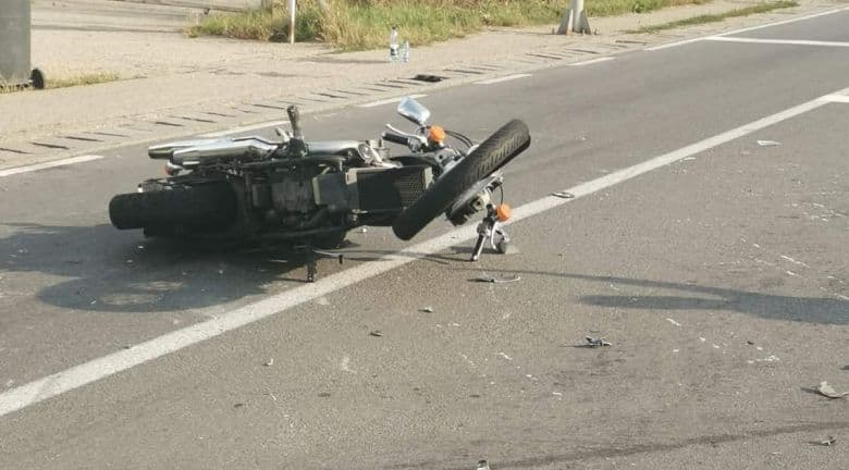 Motociclist de 25 de ani rănit în urma unui accident pe strada Septimiu Albini din Cluj-Napoca