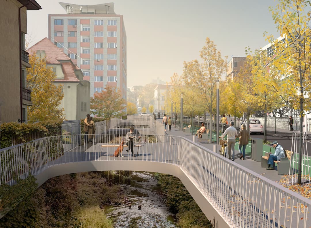 Primăria Cluj-Napoca dezvăluie planurile pentru strada Argeș - 10 gherete vor fi demontate. Descoperă viitorul Canalului Morii!