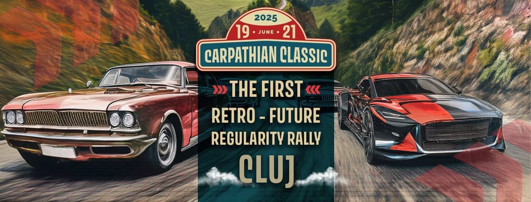 Raliul Carpathian Classic 2025 din Cluj-Napoca, unde precizia contează mai mult decât viteza, 19-21 iunie!