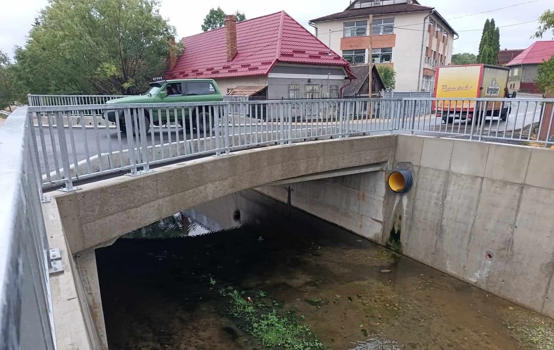 Pod nou de 9,30 m inaugurat în Mănăstireni pe DJ 103L, finanțat prin Programul Anghel Saligny și bugetul județean - Detalii și imagini!