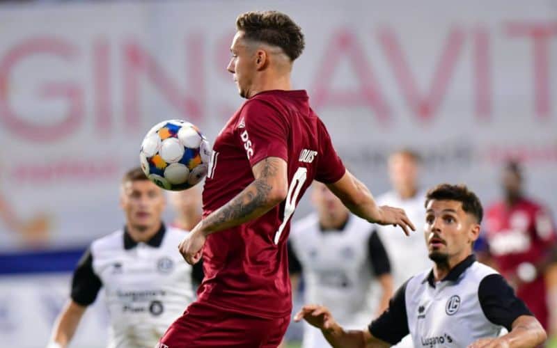 CFR Cluj triumfă împotriva Lugano, se califică în Europa League și întâlnește Braga în etapa următoare!