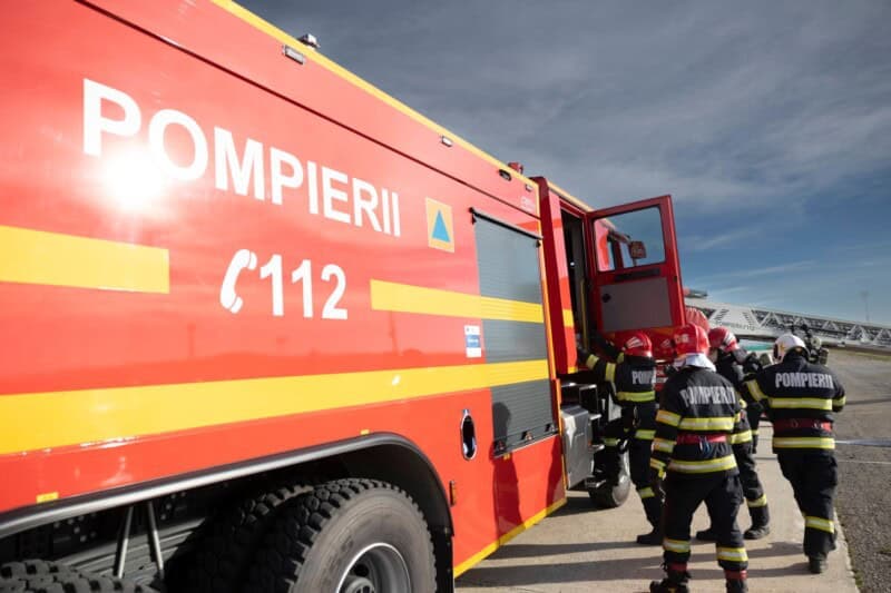  Intervenția Rapidă a Pompierilor de la Dej Salvează Ziua fără Răniți