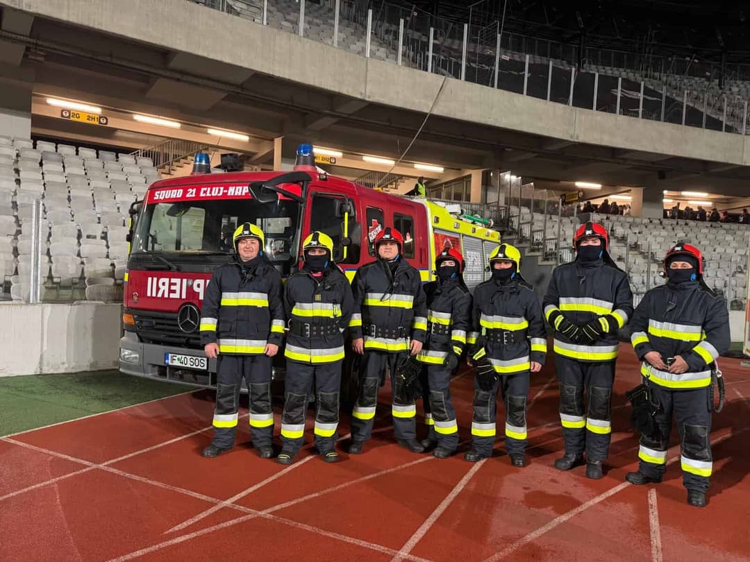  Serviciu Privat de Pompieri Lansat la Cluj: Fire Squad, Partener ISU, Dotat cu Autospeciale de Stingere Incendii și Motopompe pentru Inundații