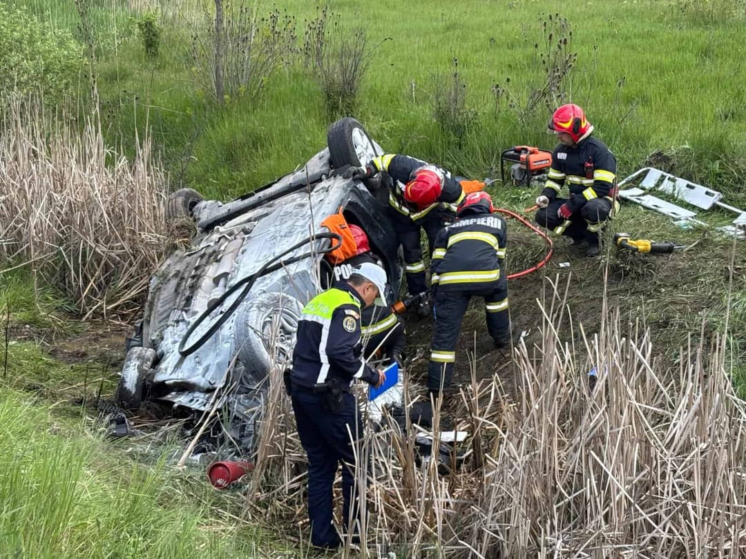  Doi morți și două persoane grav rănite în urma accidentului devastator