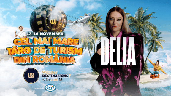  Wonder Destinations, 13-16 Noiembrie 2025! Concert Delia și Excursii Premiu!