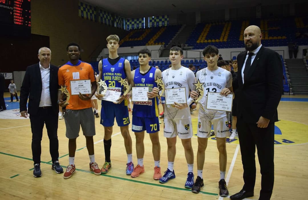  Juniorii U-BT Cluj Triumfă ca Noi Campioni Naționali la U16 După Un Final Epic la Ploiești