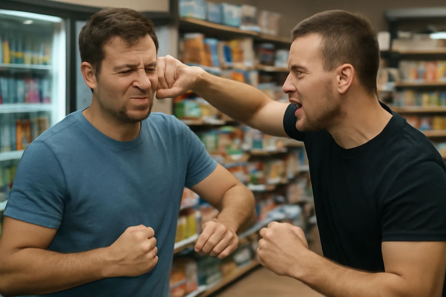 Apahida: scandal la supermarket, arest preventiv 30 de zile pentru un bărbat de 37 de ani