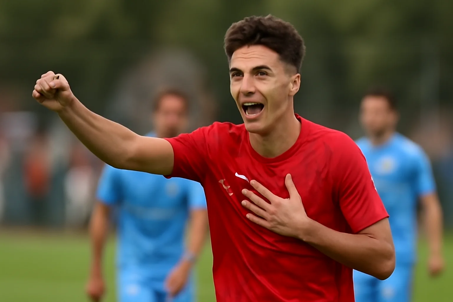 Atacantul de 19 ani strălucește cu un hattrick în amicalul cu ASA Târgu Mureș
