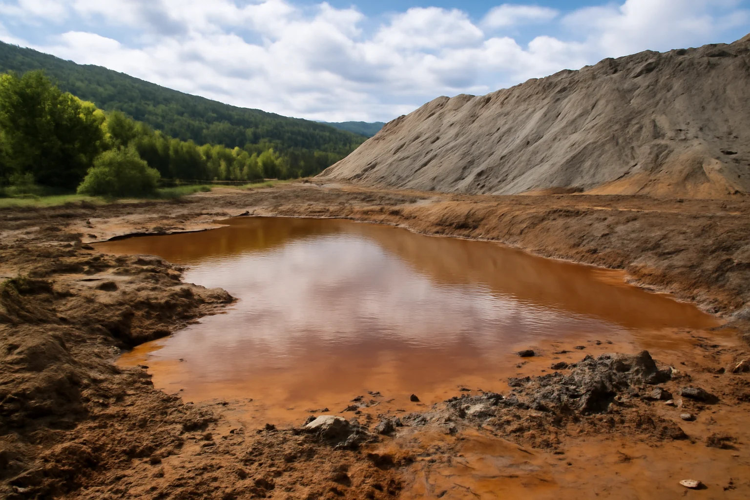 AUR cere înființarea unei anchete parlamentare pentru dezastrul ecologic major de la Salina Praid din mai 2025
