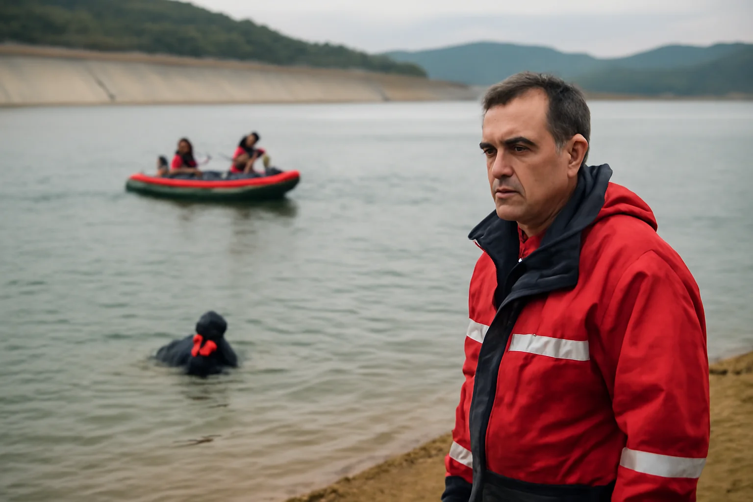 Bărbat dat dispărut în apă lângă barajul din Gilău, intervenție de urgență anunțată la Cluj-Napoca