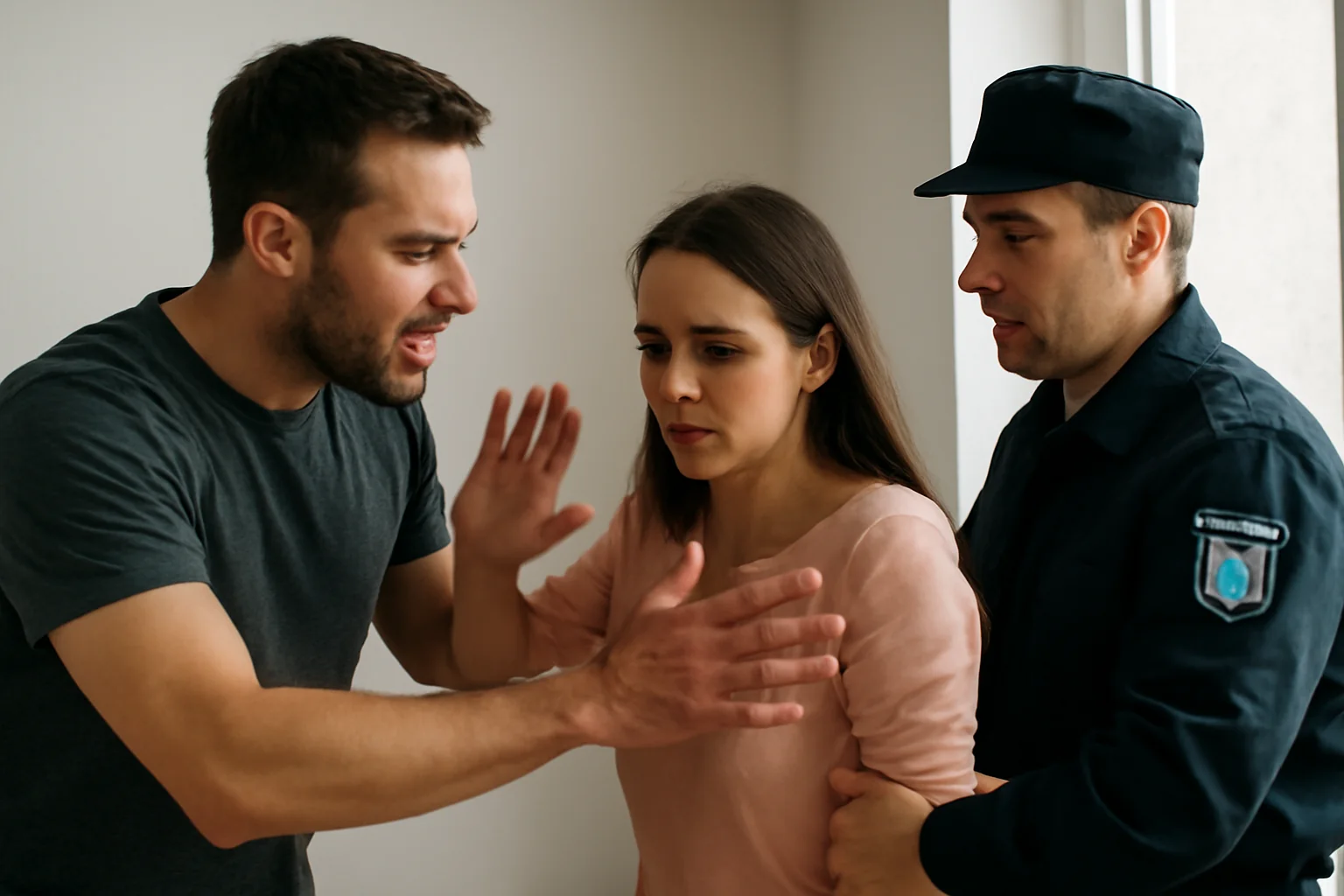 Bărbat din Hunedoara arestat pentru violență domestică la Cluj; iubita sa refuză ordinul de protecție, dar autoritățile intervin ferm