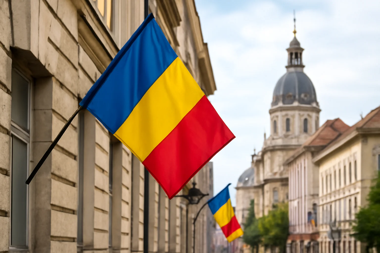 Boc cere steaguri noi pe clădirile din Cluj - Sancțiuni severe pentru nerespectarea termenului​