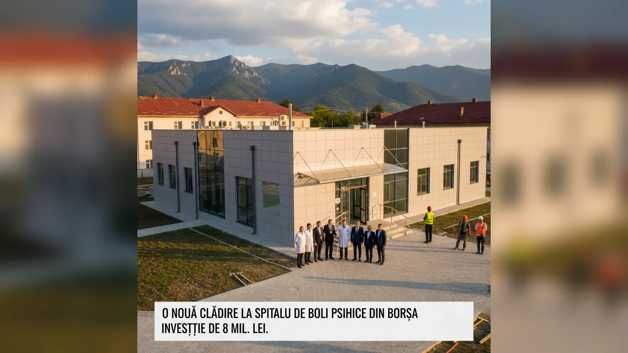 Borșa: pavilion administrativ la spitalul de boli psihice, licitație în SEAP