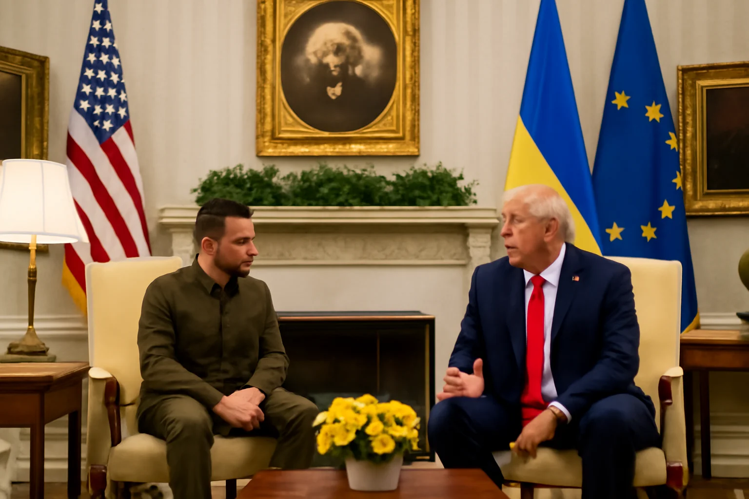 Casa Albă în Centrul Atenției – Trump și Zelensky Discută Pace în Biroul Oval, cu Sprijin European pentru Ucraina
