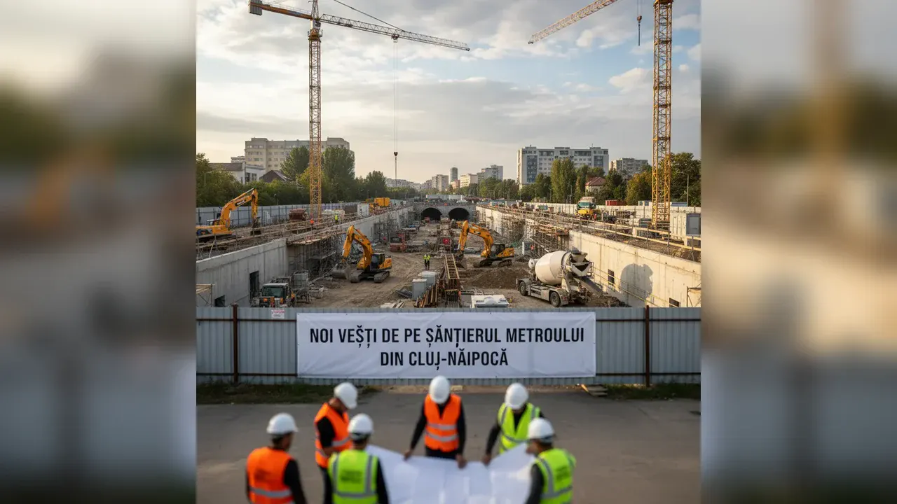 Cluj-Napoca: contract de finanțare pentru Componenta 1 a metroului