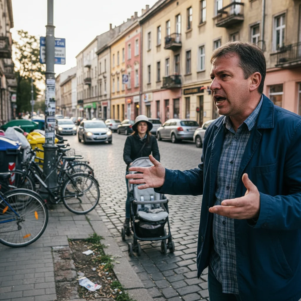 Parcarea pe trotuar în Cluj: ce spune legea și unde pot fi făcute sesizări