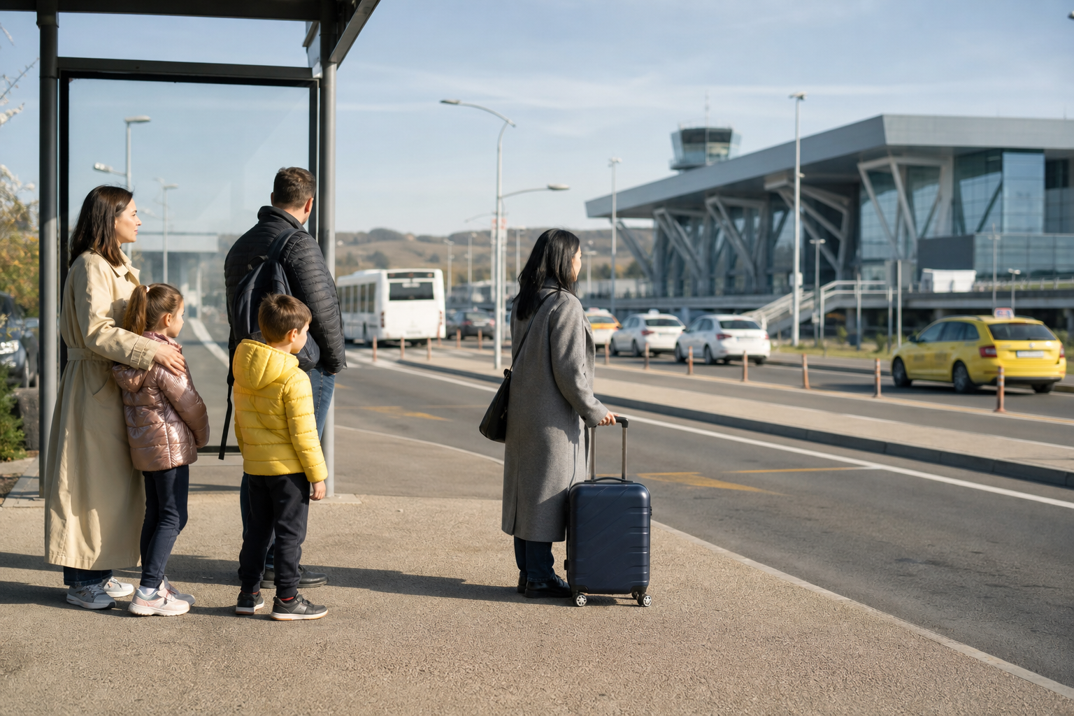 Cum ajungi la Aeroportul Internațional Cluj-Napoca fără mașină: autobuz, taxi și plan B