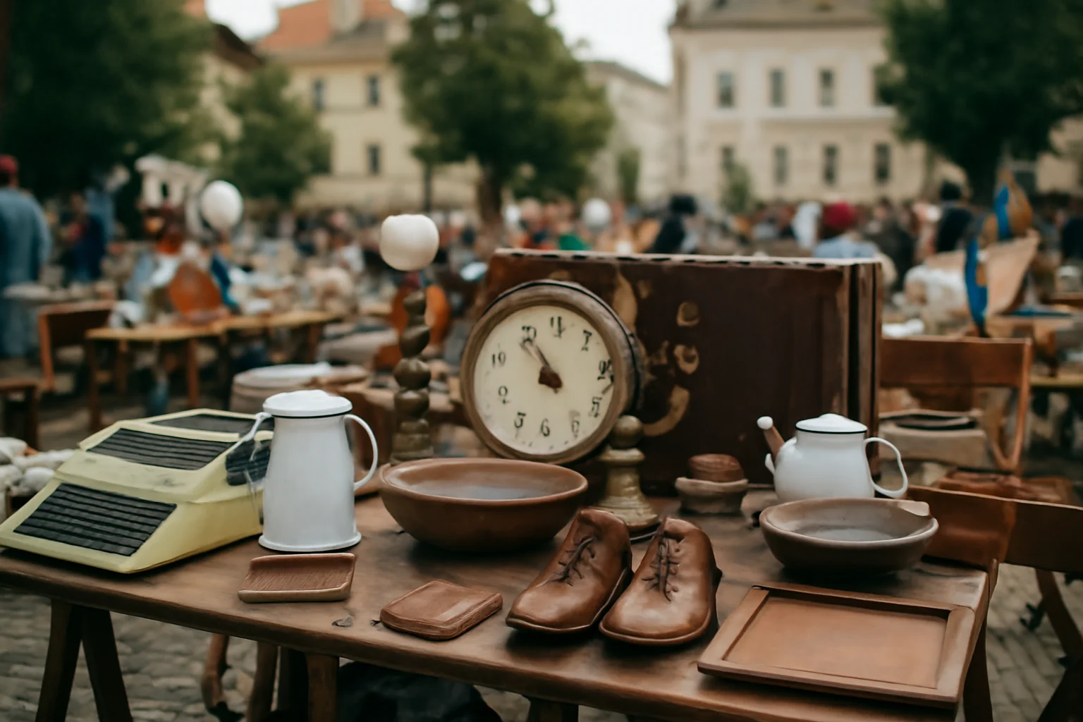 Der Flohmarkt - Oserul Vintage Își Face Simțită Prezența în Inima Clujului cu Bucuria Obiectelor Simple