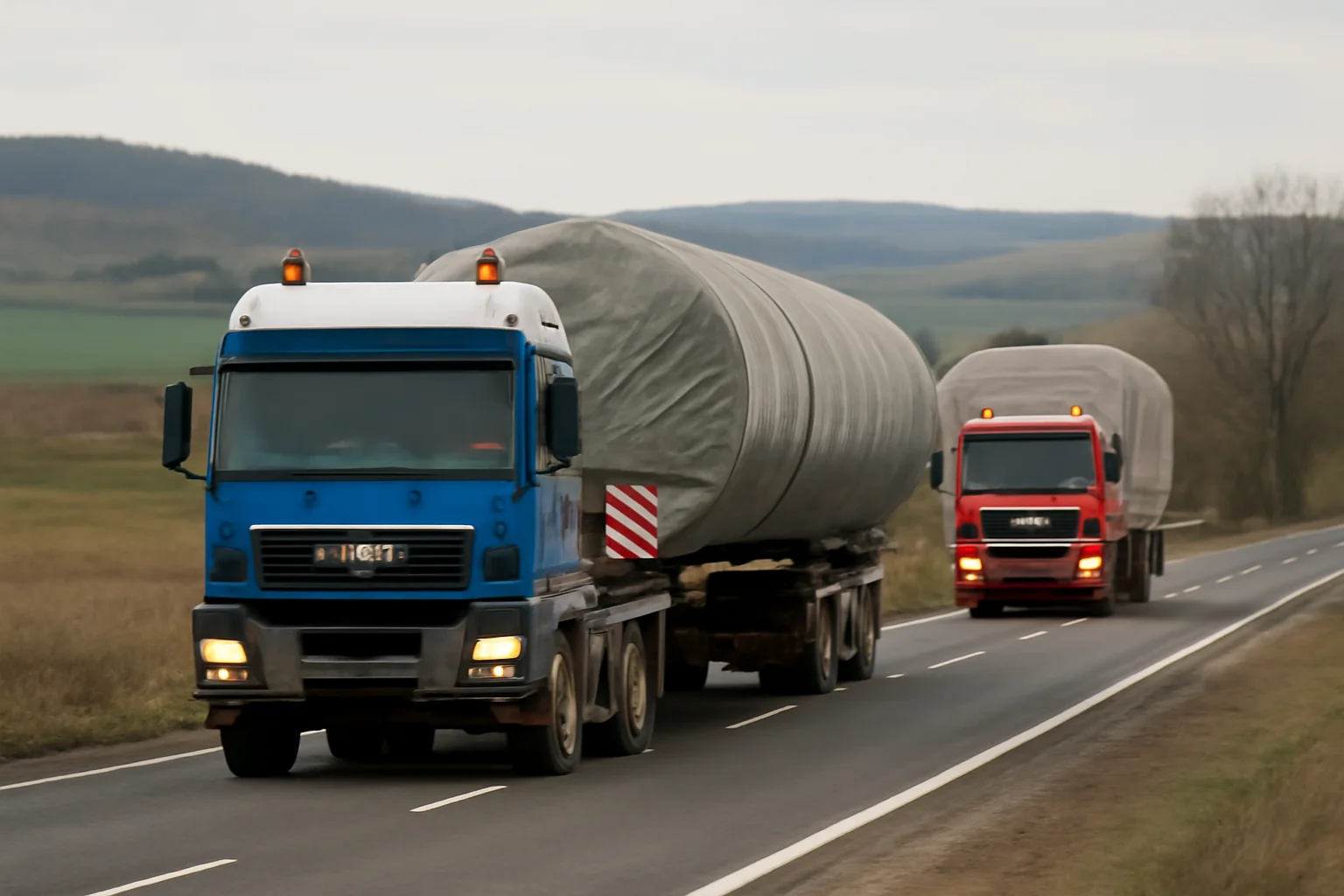 Două transporturi agabaritice programate să tranziteze Cluj-Napoca pe ruta Apahida – Borș II