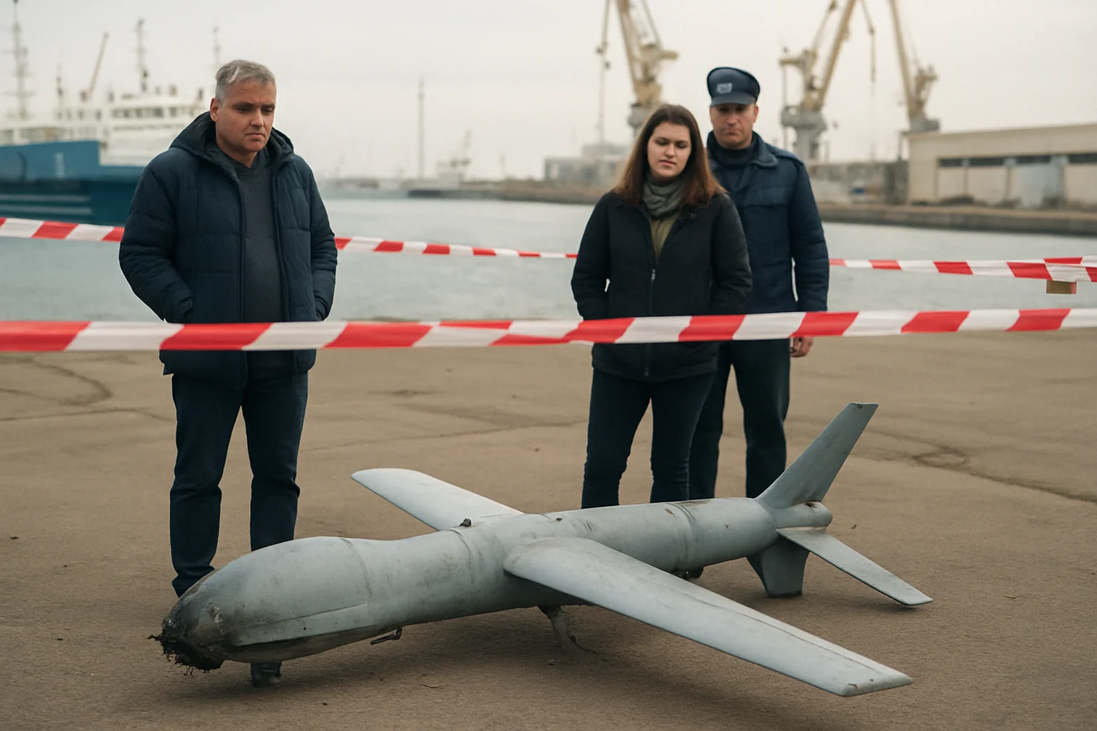 Dronă maritimă autodetonată în Portul Constanța