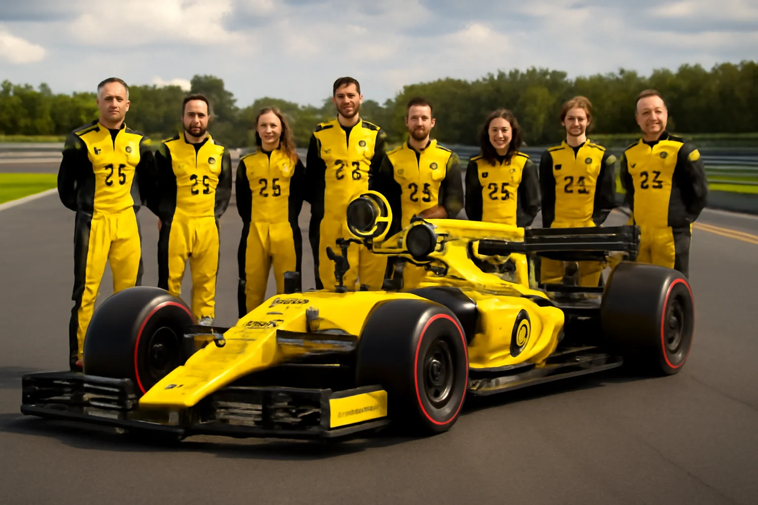 Echipa de Formula 1 Susținută de Banca Transilvania - Parteneriat Revoluționar Românesc