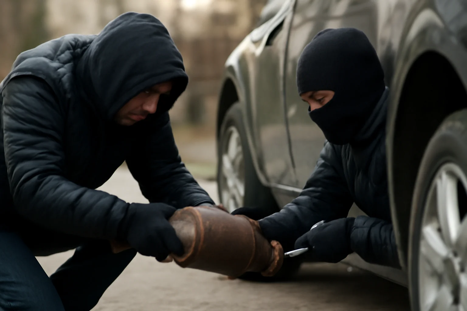 Furt de catalizator reclamat la Cluj-Napoca: suspiciuni privind un nou val de infracțiuni