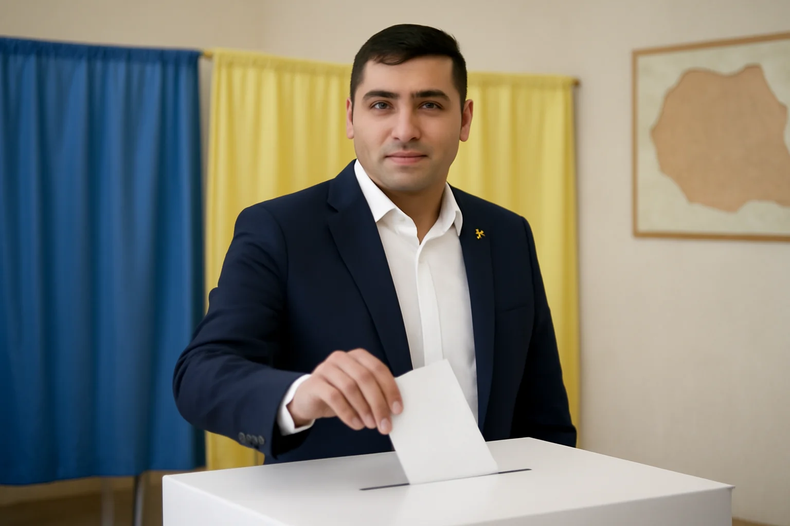  George Simion (AUR) conduce alegerile prezidențiale, câștigând în majoritatea localităților după numărarea a 63% din voturi.