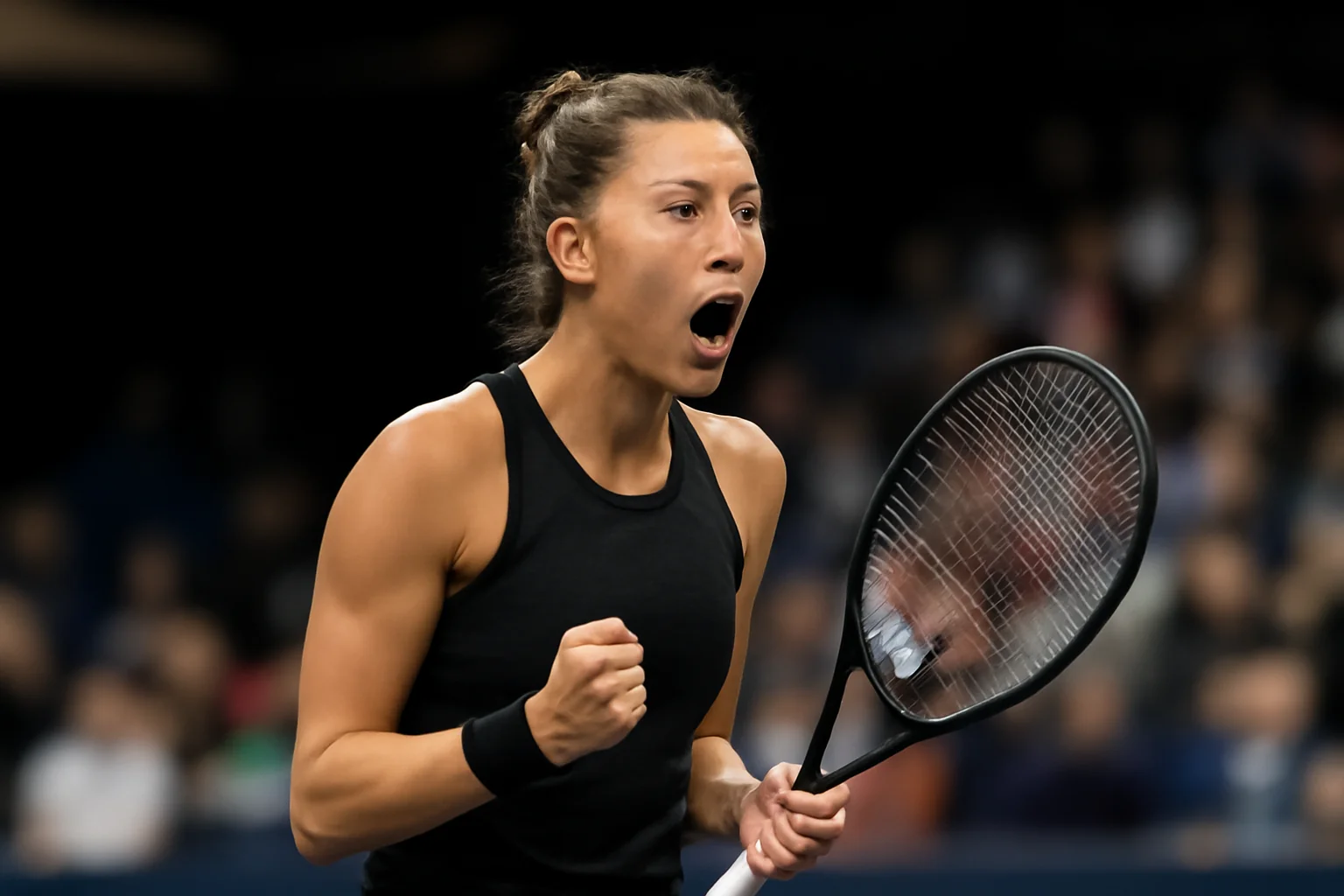 Jaqueline Cristian strălucește la Transylvania Open și prinde turul secund. Programul complet al zilei de miercuri, 4 februarie
