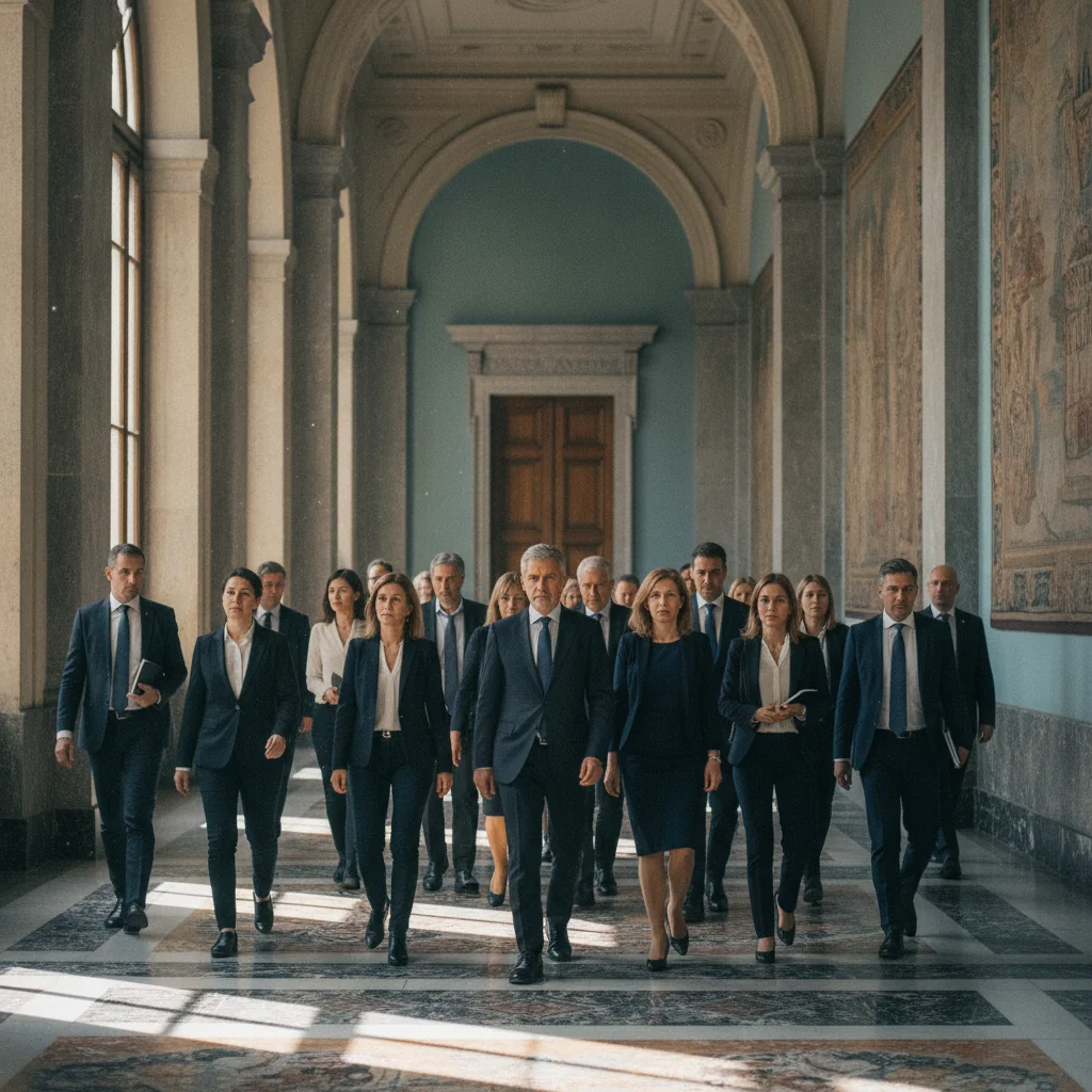 Luca Niculescu a depus în Parlament lista Cabinetului și programul de guvernare