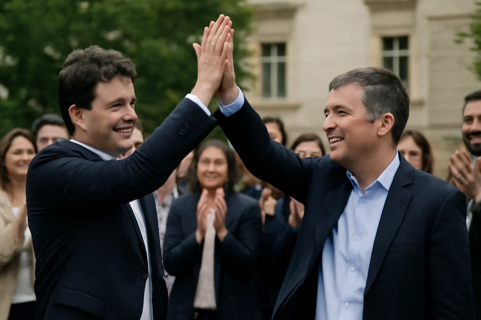 Mă Mândresc cu Voi, Felicitări Contracandidatului Meu Nicușor Dan pentru Victorie!