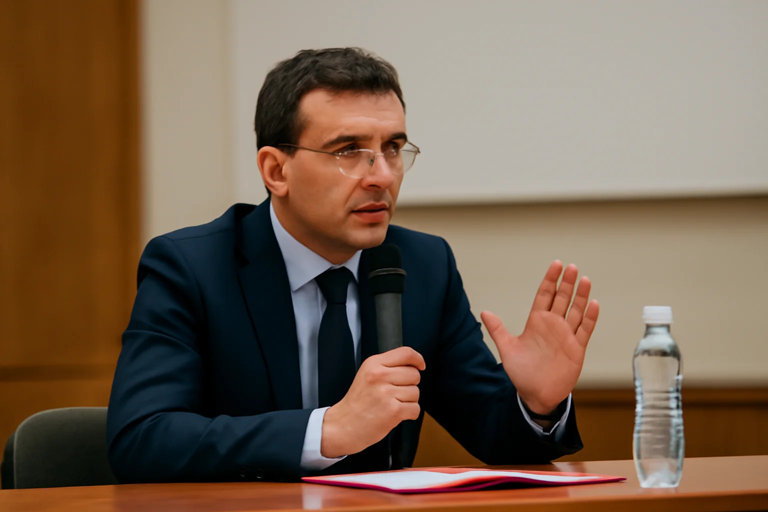 Ministrul Educației, Daniel David, la dezbaterea UBB despre impactul culturii asupra politicilor educaționale.