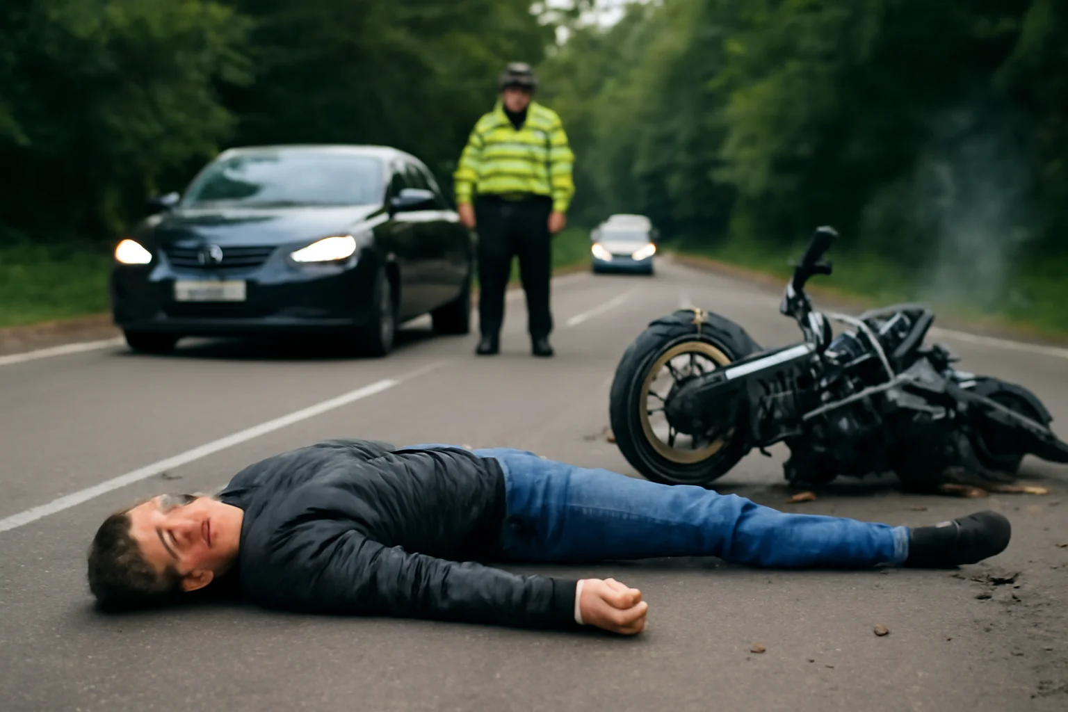 Motociclist de 19 ani, ucis într-un accident fatal în Cluj
