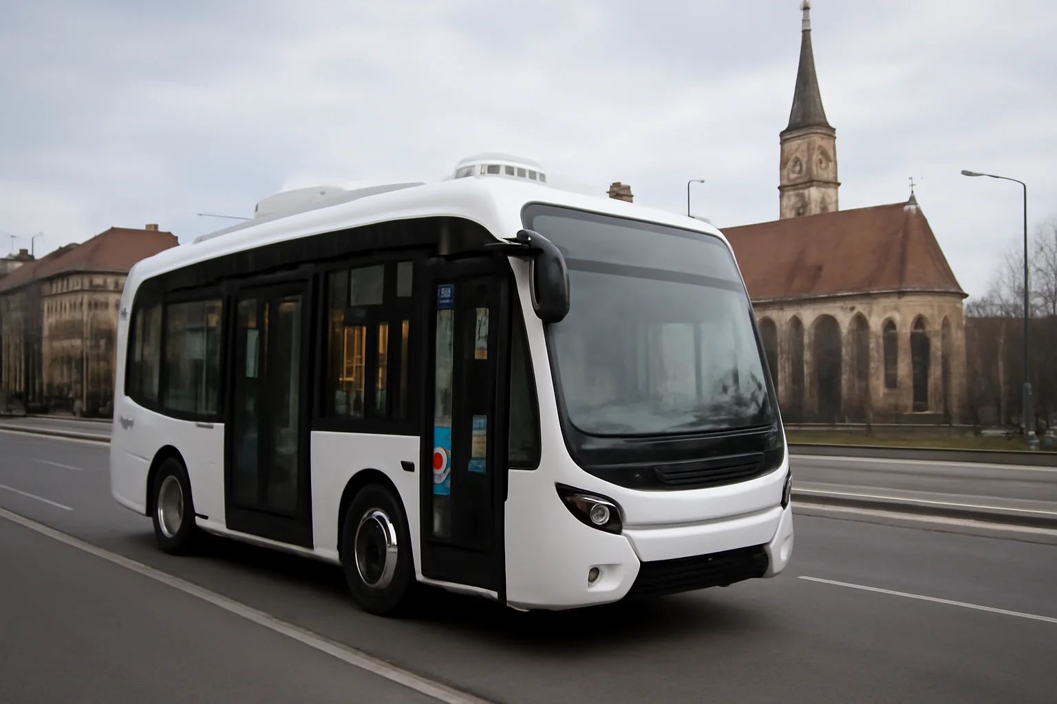  Primăria Cluj-Napoca testează primul autobuz autonom fără șofer, direct din Norvegia