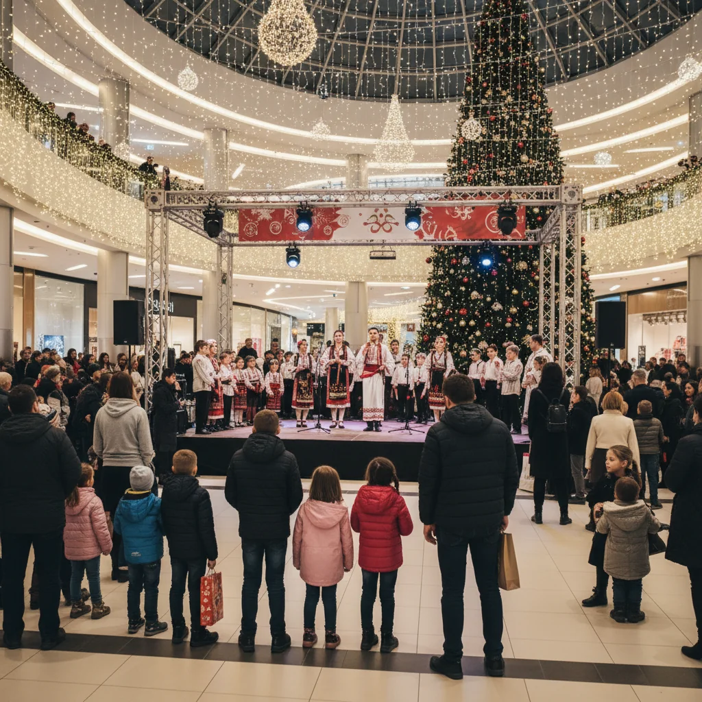 Program special de sărbători la Iulius Mall Cluj-Napoca pentru Crăciun 2025 și Anul Nou 2026
