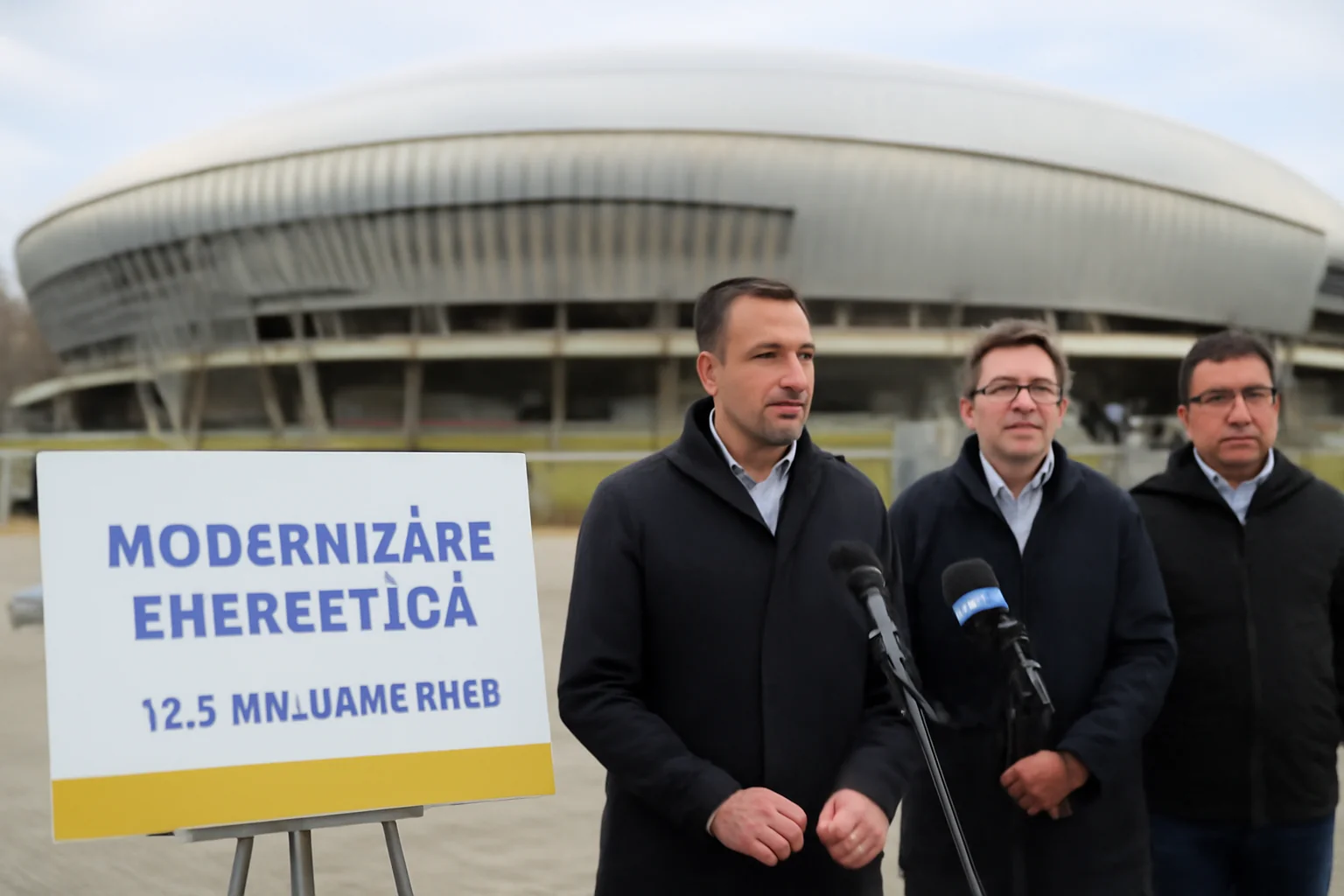 Proiect de modernizare energetică de 13,5 milioane de euro la Cluj Arena, pe masa consilierilor județeni din Cluj-Napoca
