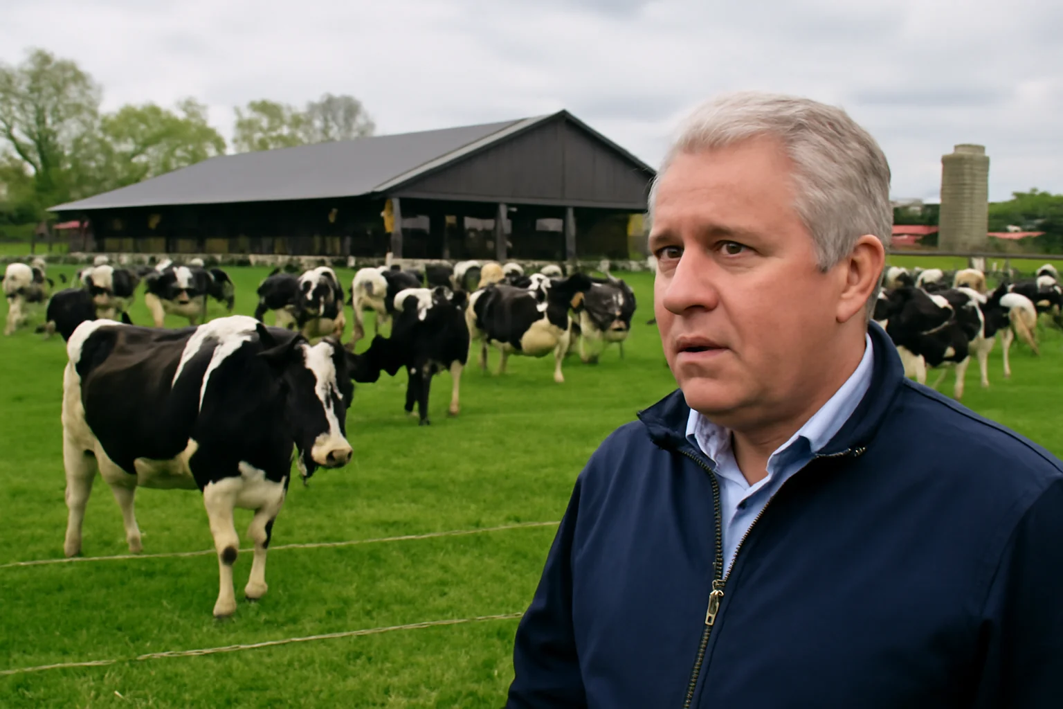 VIDEO. Daniel Buda pledează pentru simplificarea legislației agricole UE, inspirat de o fermă de vaci din Belgia.